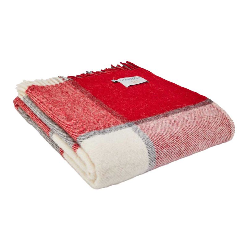 Tweedmill Lifestyle Block Check Throw 150X183cm image number 0